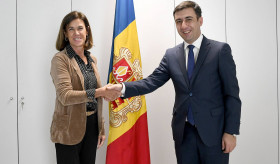 El Embajador Sos Avetisyan se reunió con la Ministra de Educación y Educación Superior de Andorra