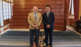 El Embajador Sos Avetisyan se reunió con el Presidente del Parlamento de Andalucía