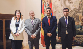 Reunión del Viceministro de Educación, Ciencia, Cultura y Deportes de Armenia con el Secretario de Estado de Educación de España