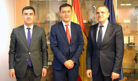 Reunión del Viceministro de Educación, Ciencia, Cultura y Deportes de Armenia con el Secretario de Estado para el Deporte de España