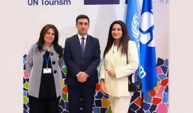 La participación de la delegación de Armenia en la 121ª reunión del CE de la OMT