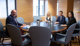 El Embajador Sos Avetisyan mantuvo una reunión con el presidente de la Comisión de Asuntos Exteriores del Congreso de los Diputados de España, Pau Marí-Klose