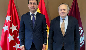 El Embajador Sos Avetisyan se reunió con el Vicerrector de la Universidad Complutense de Madrid