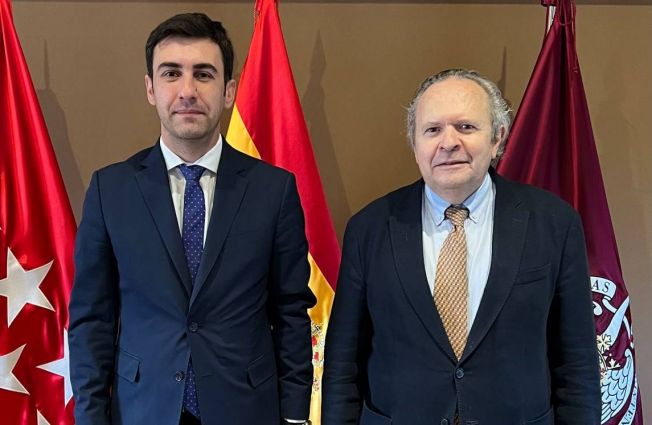El Embajador Sos Avetisyan se reunió con el Vicerrector de la Universidad Complutense de Madrid