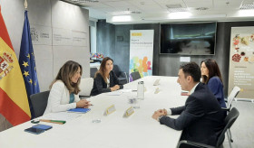 El Embajador Sos Avetisyan se reunió con la Secretaría de Estado de Comercio de España