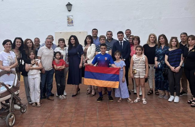 Réunion con la comunidad armenia de Sevilla