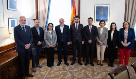 Reunión de las delegaciones de las comisiones de relaciones exteriores de los parlamentos de Armenia y España