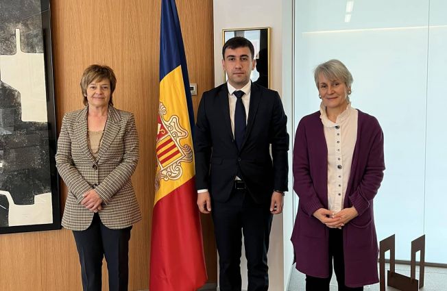 El Embajador Sos Avetisyan se reunió con la Síndica General de Andorra