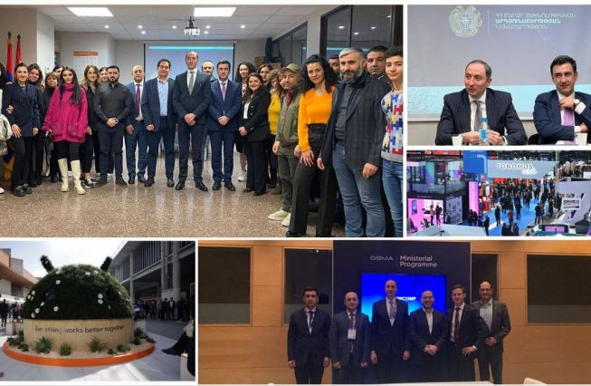 La visita del Ministro de Industria de Alta Tecnología de Armenia a España