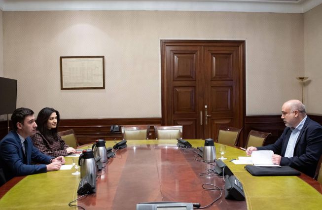 Դեսպան Սոս Ավետիսյանը հանդիպել է Իսպանիայի Պատգամավորների Կոնգրեսի արտաքին գործերի հանձնաժողովի նախագահի հետ