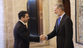 La Delegación encabezada por el Presidente de la Asamblea Nacional de Armenia participó en la Conferencia de Presidentes de los Parlamentos de la UE en España