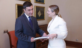 El Embajador Sos Avetisyan se reunió con la Presidenta del Gobierno de las Islas Baleares