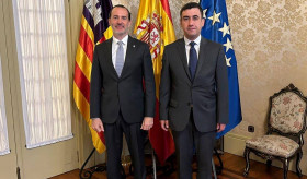 El Embajador Sos Avetisyan se reunió con el Presidente del Parlamento de las Islas Baleares