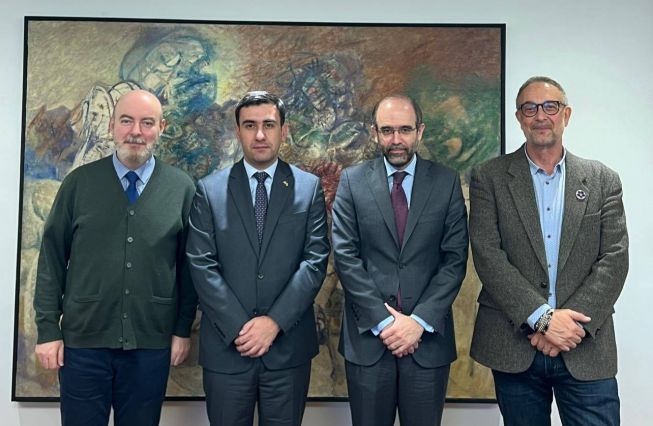 El Embajador Sos Avetisyan se reunió con el Vicerrector de la Universidad Complutense de Madrid