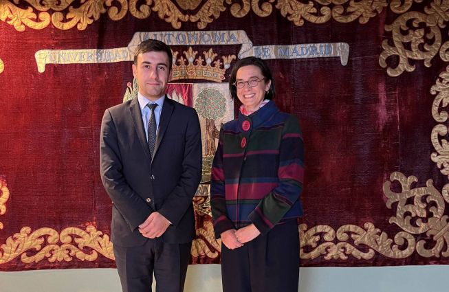 El Embajador Sos Avetisyan se ha reunido con la Vicerrectora de Internacionalización de la Universidad Autónoma de Madrid