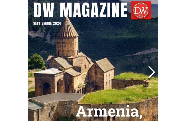 El número de septiembre de la revista española Diplomatic World está dedicado a Armenia